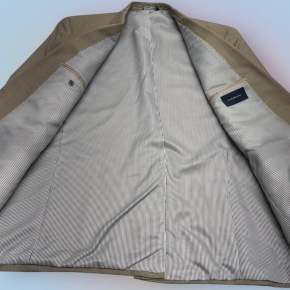 CROFT & BARROW Men's 44R Tan Blazer - Picture 4 of 4